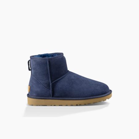 UGG Classic Mini II Navy Boots for Women (ZTYS92354)